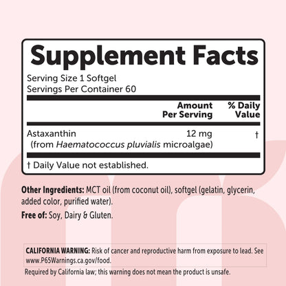 Movulina - Astaxanthin 12mg